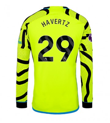 Arsenal Kai Havertz #29 Koszulka Wyjazdowych 2023-24 Długi Rękaw